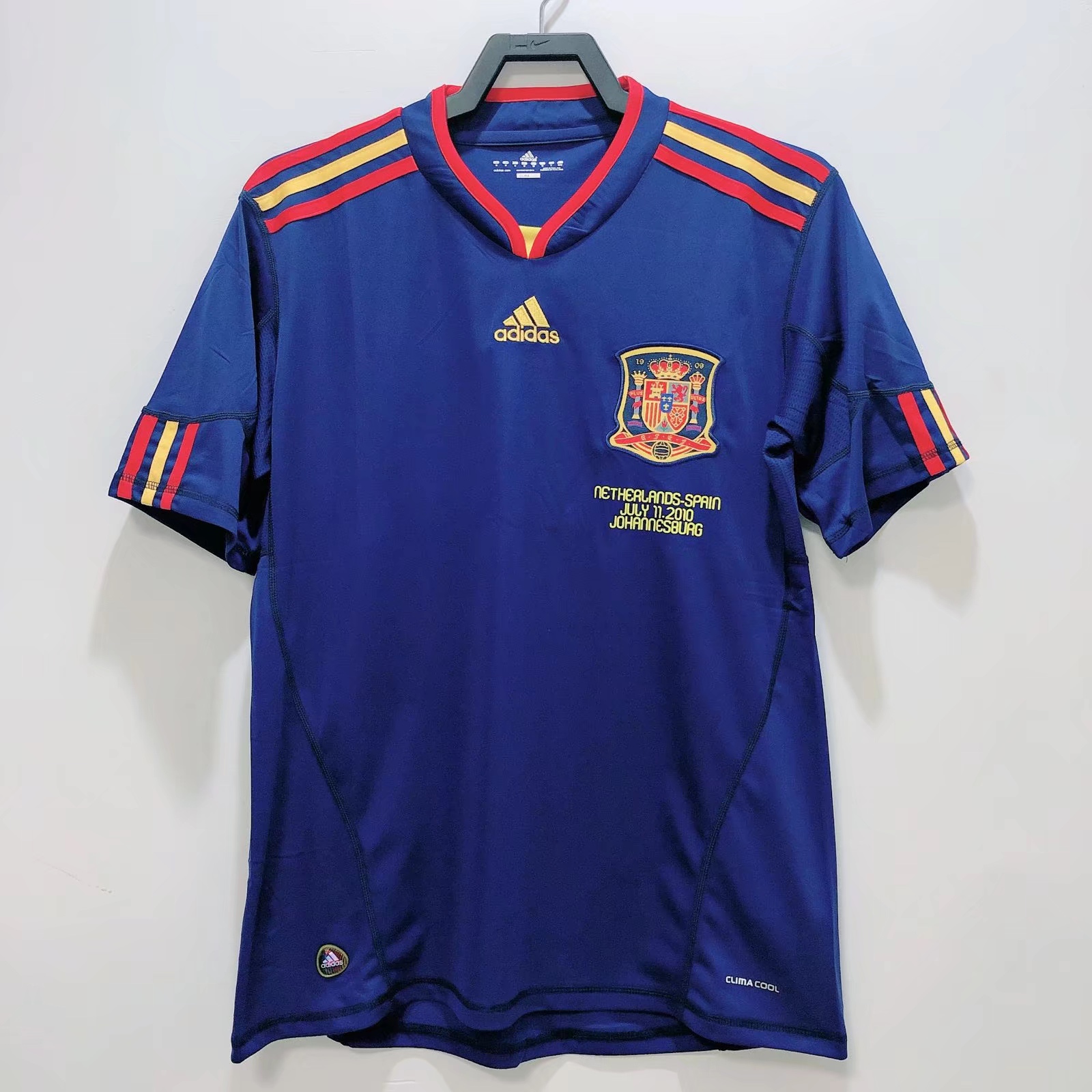 Retro Spain 2010 Away Stadium Jersey